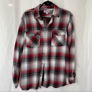 Carhartt button up plaid relaxed fit
